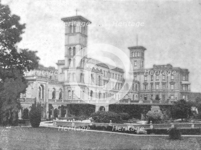 'Osborne House at the time of Victoria', (1901).  Creator: Unknown.