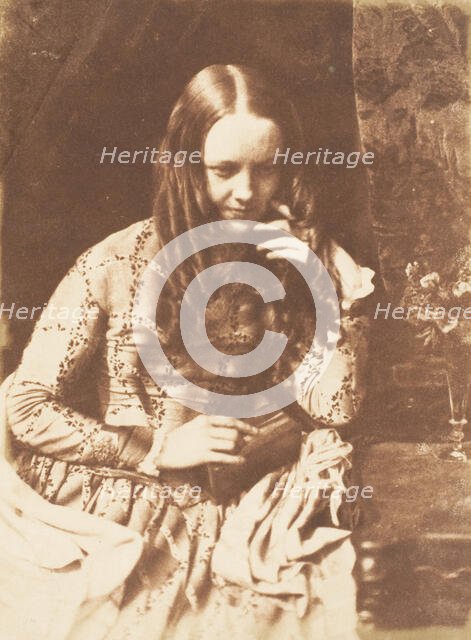 Miss Munro, 1843-47. Creators: David Octavius Hill, Robert Adamson, Hill & Adamson.
