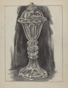 Lamp, 1935/1942. Creator: Gilbert Sackerman.