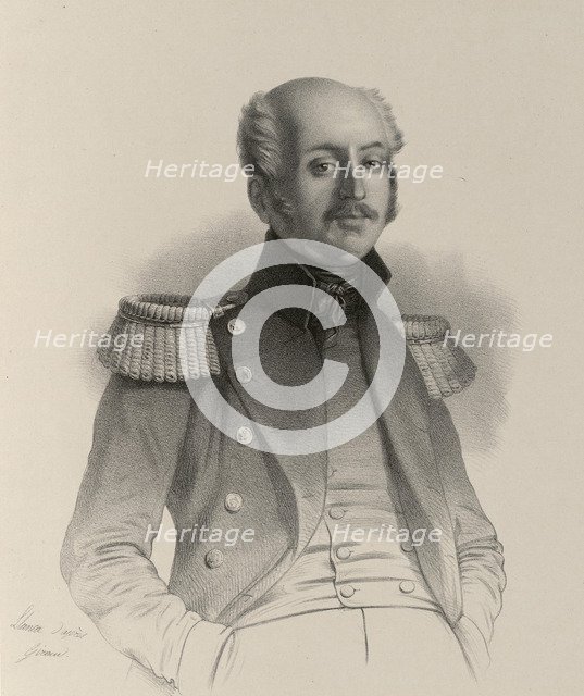 Portrait of Admiral Ferdinand Baron von Wrangel (1796-1870), 1830-1840s.