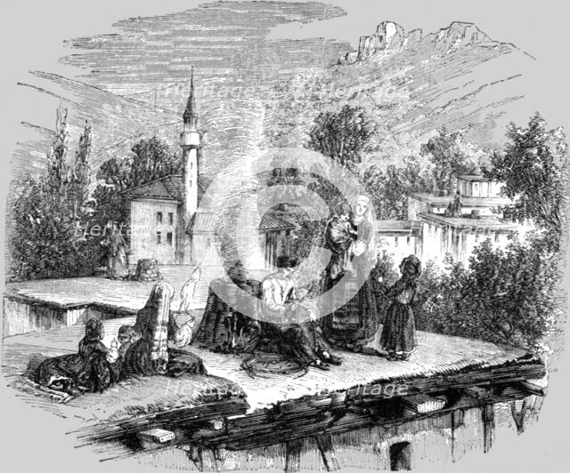 'A Tartar Village in the Crimea', 1854. Creator: Unknown.