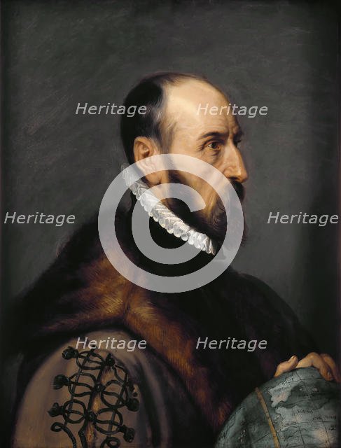 Portrait of Abraham Ortelius (1527-1598), 1633. Creator: Rubens, Pieter Paul (1577-1640).