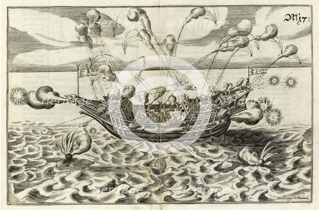 Illustration from Architectura navalis von J. Furttenbach. Artist: Furttenbach, Joseph (1591-1667)