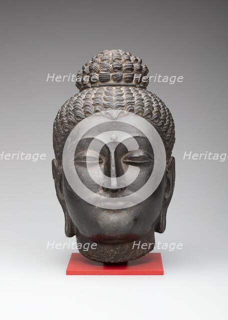 Head of Buddha, Kushan period, 2nd/3rd century. Creator: Unknown.