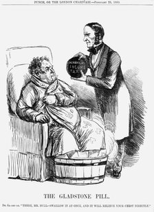 'The Gladstone Pill', 1860. Artist: Unknown