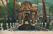 The Medici Fountain - Jardin du (Garden of) Luxembourg, Paris, c1920. Artist: Unknown.