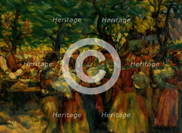 Slovak Feast, 1927. Creator: Gustav Mally.