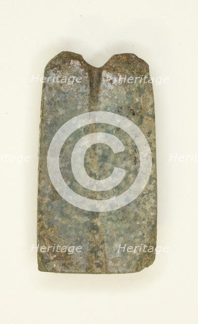 Amulet of Double Plumes, Egypt, Late Period, Dynasty 26-31 (664-332 BCE). Creator: Unknown.