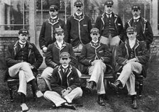 The winning Oxford boat race crew, 1896 (1937). Artist: Unknown