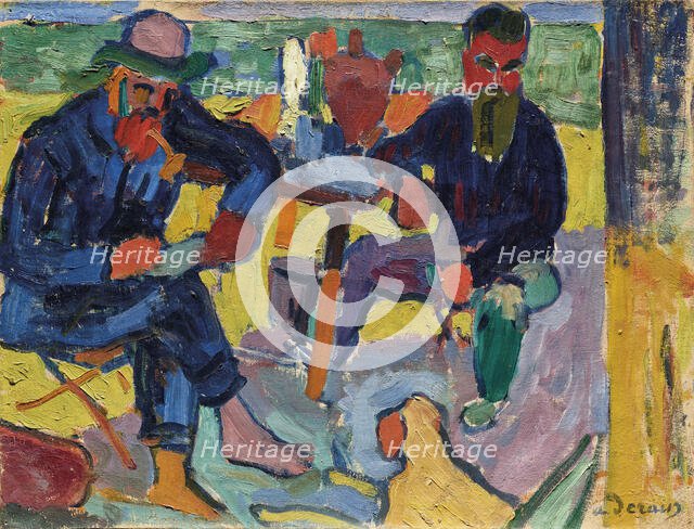 Matisse and Terrus, 1905. Creator: Derain, Andrè (1880-1954).