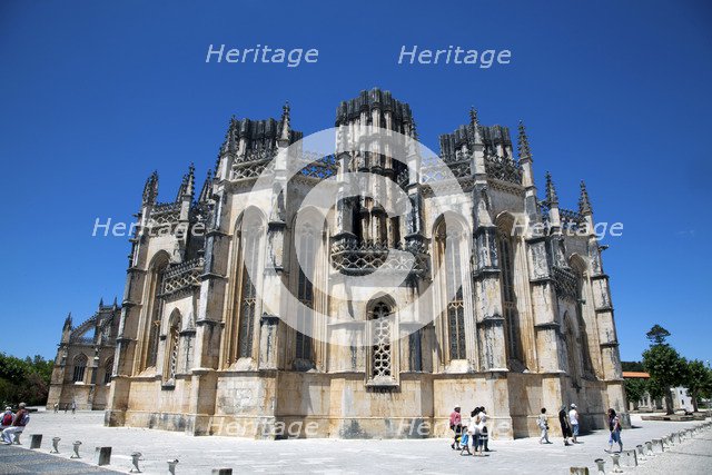 Unfinished Chapels, Monastery of Batalha, Batalha, Portugal, 2009. Artist: Samuel Magal
