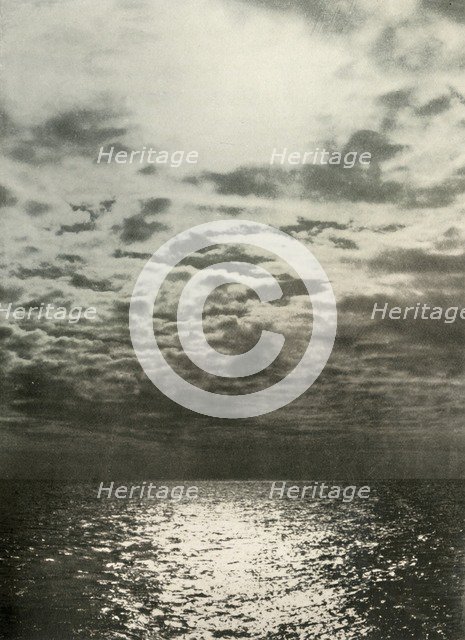 'A Cloud Effect Before The Sea Froze Over', c1908, (1909). Artist: Unknown.