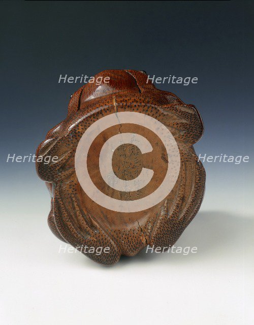 Bamboo toads, China, late Ming dynasty, 1623. Artist: Shen Dasheng.