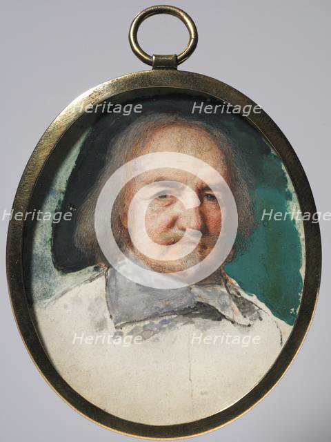 Portrait of Thomas Hobbes, c. 1660. Creator: Samuel Cooper (British, 1608/09-1672).