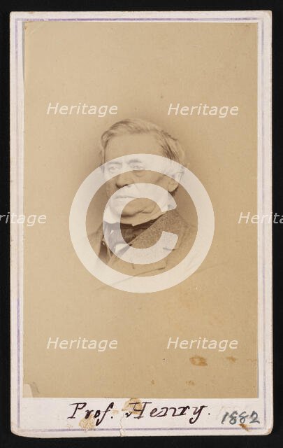 Portrait of Joseph Henry (1797-1878), Before 1878 (received 1882). Creator: Unknown.