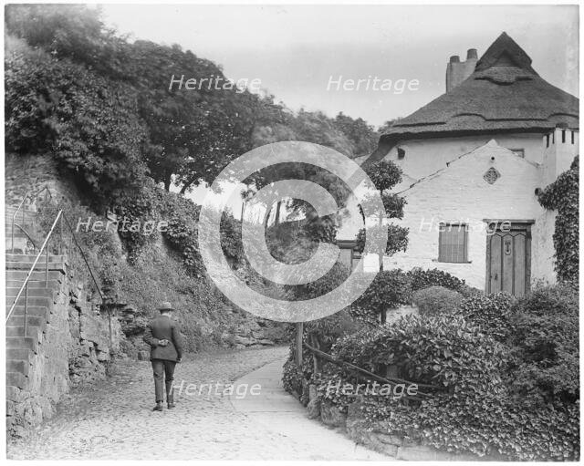 Manor Cottage, Water Bag Bank, Knaresborough, Harrogate, North Yorkshire, 1900-1940. Creator: Edwin Dockree.