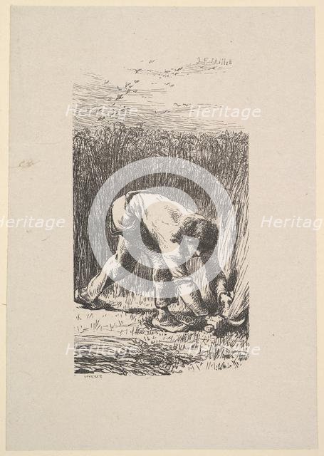 The Reaper, 1853. Creator: Jacques-Adrien Lavieille.
