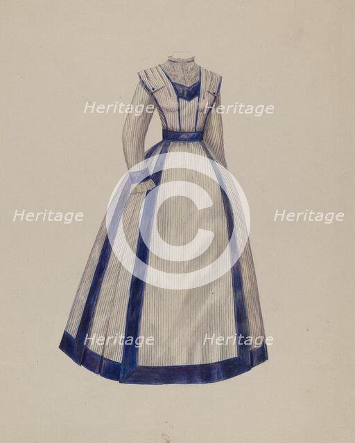 Dress, c. 1938. Creator: Francis Law Durand.