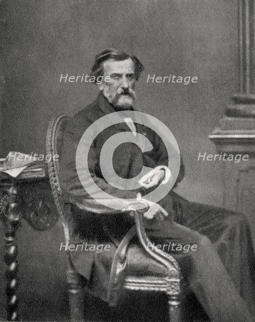 Ambroise Thomas, French opera composer, 1889. Artist: Unknown