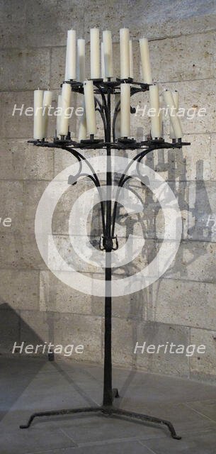 Candelabra, European, 15th century. Creator: Unknown.