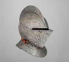 Close Helmet of Claude Gouffier (1501-1570), French, ca. 1555-60. Creator: Unknown.