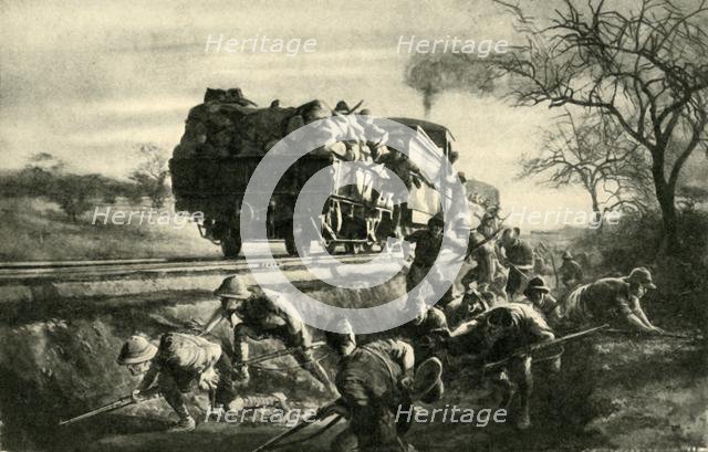 'Railway Warfare in East Africa, First World War, 1914-1918, (c1920). Creator: Unknown.