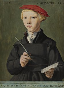 Portrait of a Young Scholar, 1531. Artist: Scorel, Jan, van (1495-1562)