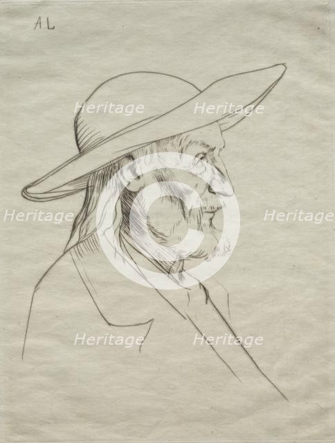 Breton Peasant. Creator: Alphonse Legros (French, 1837-1911).