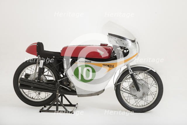 1961 Honda RC162, Mike Hailwood. Creator: Unknown.