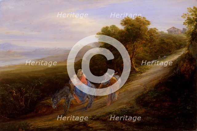 The Flight into Egypt.