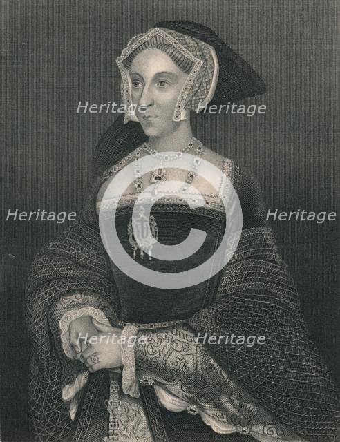 'Queen Jane Seymour', 1536, (early-mid 19th century).  Creator: H Robinson.