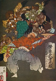 'The Tengus', c1880, (1926). Artist: Tsukioka Yoshitoshi.