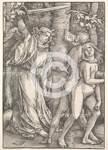 Expulsion from Paradise, 1514. Creator: Hans Baldung.