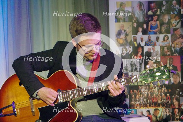 Joan Fort, Joan Fort Trio plus Vincent Herring, Watermill Jazz Club, Dorking, Surrey, 20 May 2025. Creator: Brian O'Connor.