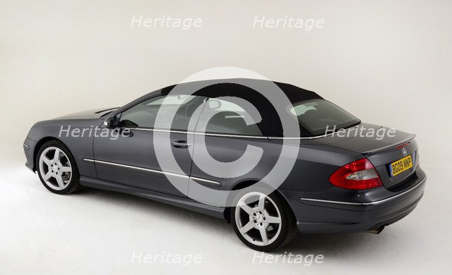 2009 Mercedes Benz CLK Cabriolet  Artist: Unknown.