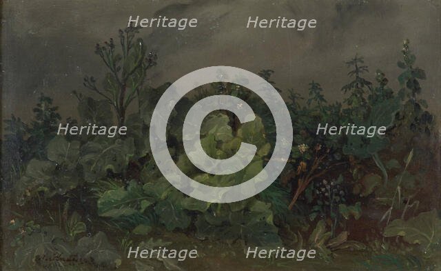 Leafs and Flowers. Creator: Johan Knutson.