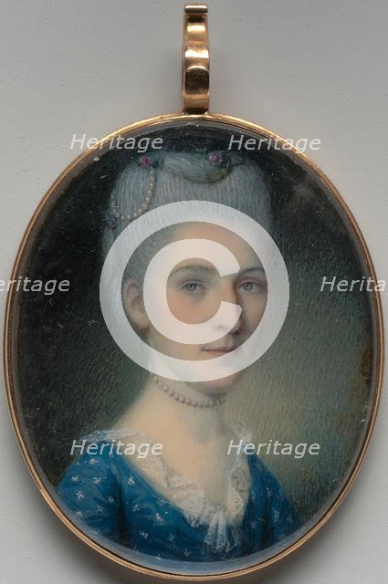 Mrs. Joseph Donaldson (Frances Johnston), 1776. Creator: Charles Willson Peale.
