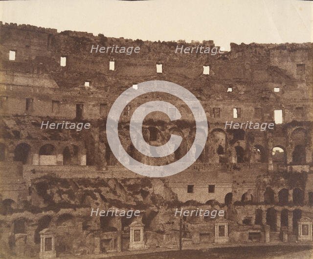 Colosseum, Rome, 1850s. Creator: George Wilson Bridges.