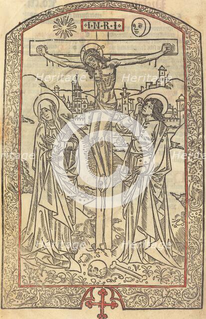 The Crucifixion, c. 1485. Creator: Unknown.