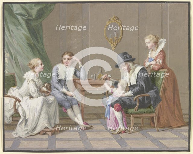 Family scene. Creator: Friedrich Tischbein.