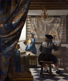 The Art of Painting (The Allegory of Painting), 1673. Artist: Vermeer, Jan (Johannes) (1632-1675)