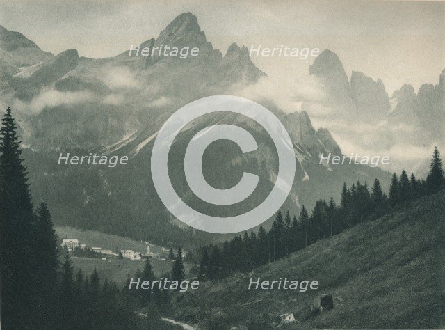 Pala Group, San Martino di Castrozza, Dolomites, Italy, 1927. Artist: Eugen Poppel.