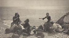 Gossip on the Beach, c. 1885. Creator: Henry Peach Robinson.