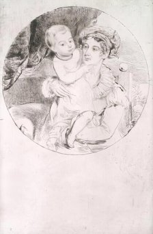 Lady Henrietta Drummond (1783-1854) and her Child, 1826. Creator: Andrew Geddes.