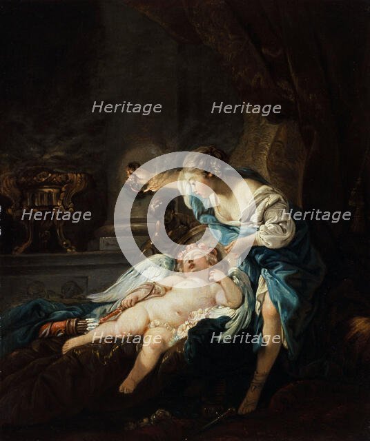 Psyche and Cupid. Creator: Ecole Francaise.