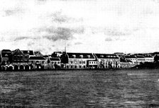 The Spanish-American War: the harbour, Willemstad, Curaçoa, 1898. Creator: Unknown.