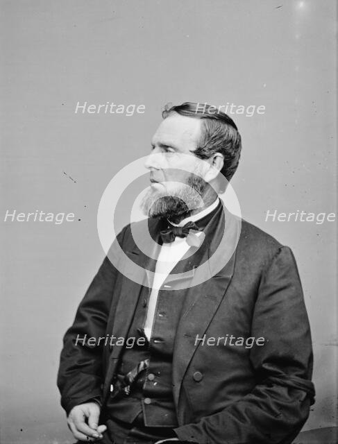 James Harlan, between 1855 and 1865. Creator: Unknown.