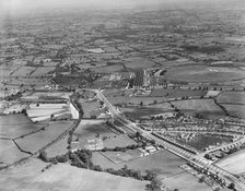 Austin motor plant, Longbridge, Birmingham, West Midlands, 1935. Creator: Aerofilms.