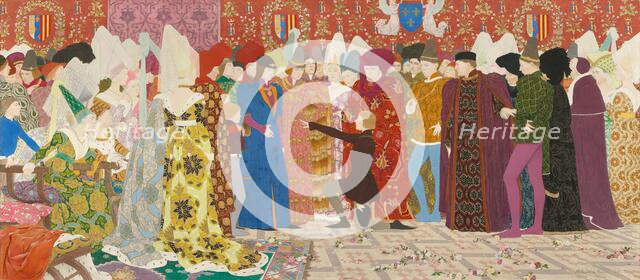 Her Appeal to the Dauphin (Joan of Arc series: II), 1906. Creator: Louis Maurice Boutet de Monvel.