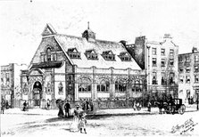 Trinity Church House, Marylebone, 1898. Creator: Unknown.